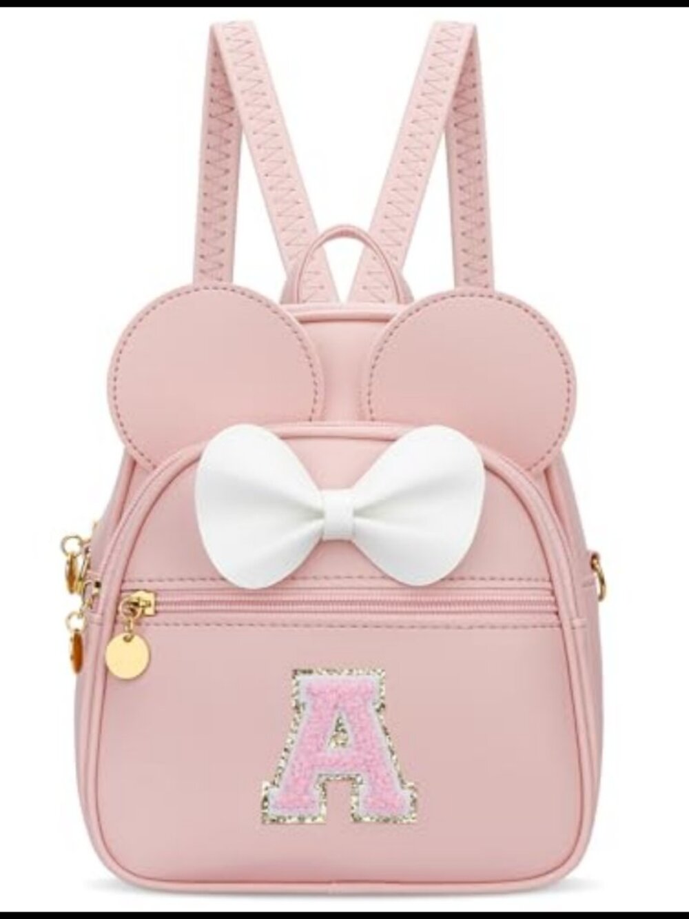 Mini Backpack Purse for Toddler Girls Faux Leather Kids Backpack